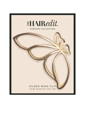 The HAIRedit Gilded Wing Butterfly Hair Clip — Gold